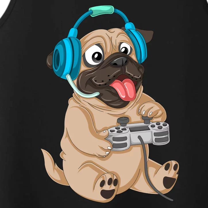 Pug Gamer Performance Tank