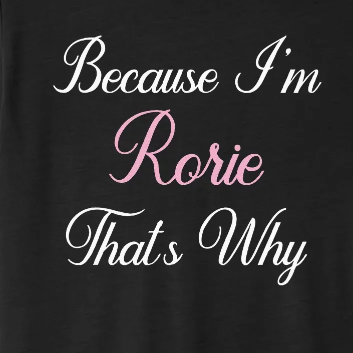 Personalized Gift Rorie Name Personalized Cute Pink ChromaSoft Performance T-Shirt