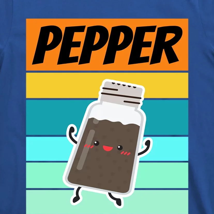 Pepper Gift Salt Halloween Costume Idea Couple Matching Cute Gift T-Shirt