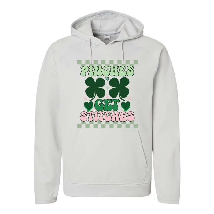 Pinches Get Stitches Performance Fleece Hoodie