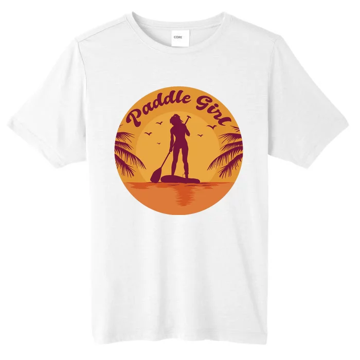 Paddle Girl Sunset Sport ChromaSoft Performance T-Shirt