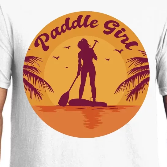 Paddle Girl Sunset Sport Pajama Set