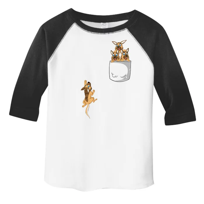 Pocket German Shepherd Toddler Fine Jersey T-Shirt