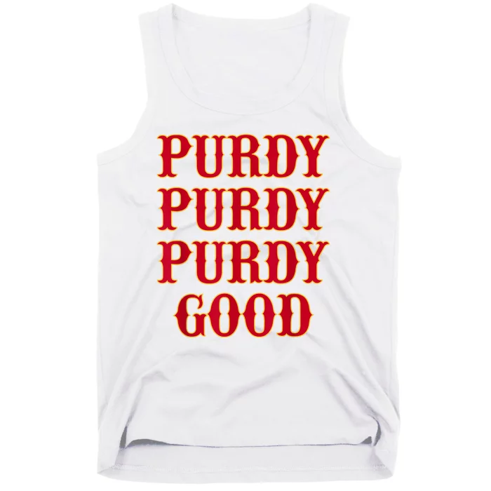 Purdy Good San Francisco Football Playoffs Tank Top