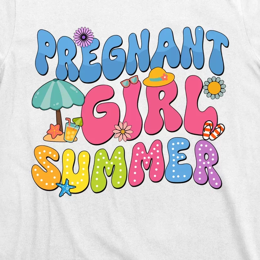 Pregnant Girl Summer T-Shirt