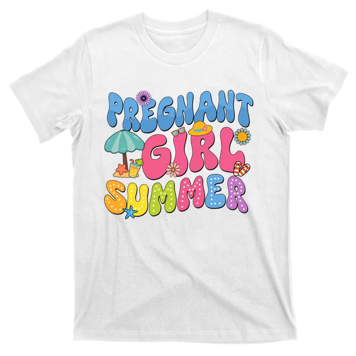 Pregnant Girl Summer T-Shirt