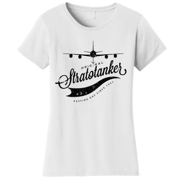 Passing Gas Since 1957 Kc135 Tanker Airplane Women's T-Shirt