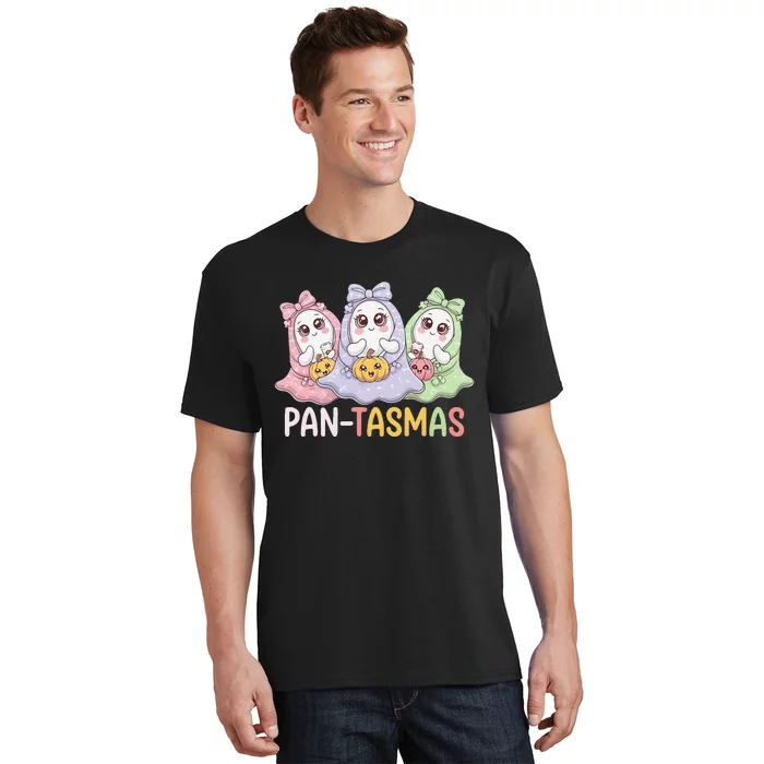 Pantasmas Ghost Spooky Conchas Funny Mexican Pun T-Shirt