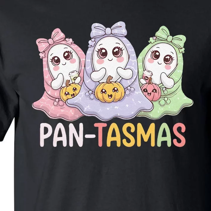 Pantasmas Ghost Spooky Conchas Funny Mexican Pun Tall T-Shirt