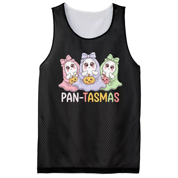 Pantasmas Ghost Spooky Conchas Funny Mexican Pun Mesh Reversible Basketball Jersey Tank