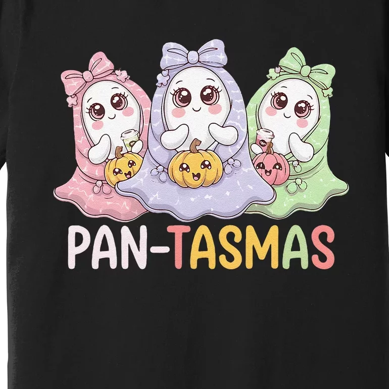 Pantasmas Ghost Spooky Conchas Funny Mexican Pun Premium T-Shirt