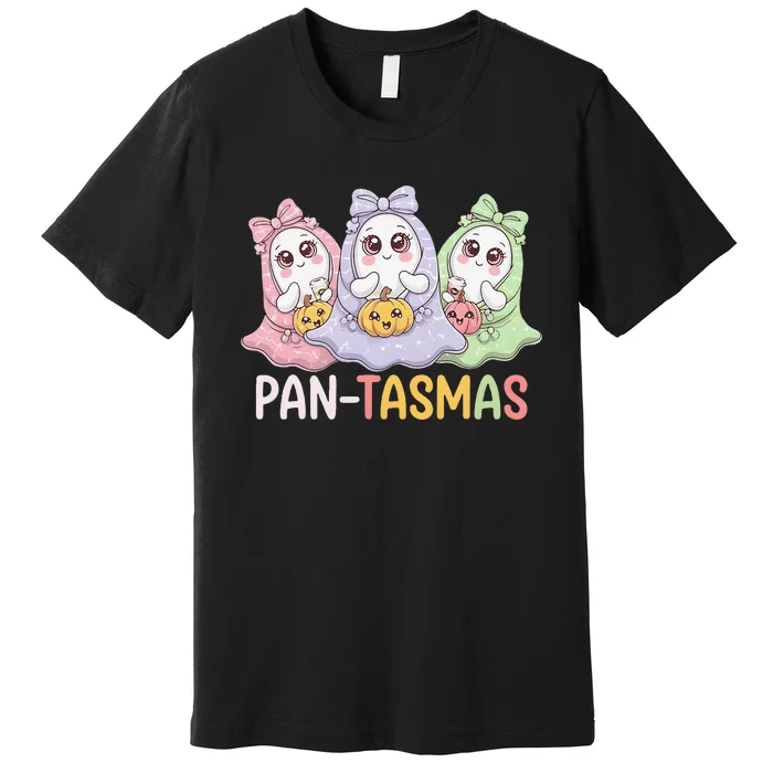 Pantasmas Ghost Spooky Conchas Funny Mexican Pun Premium T-Shirt