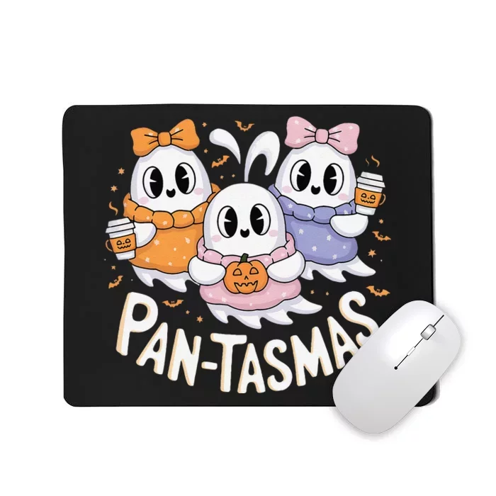 Pantasmas Ghost Spooky Conchas Funny Mexican Pun Mousepad