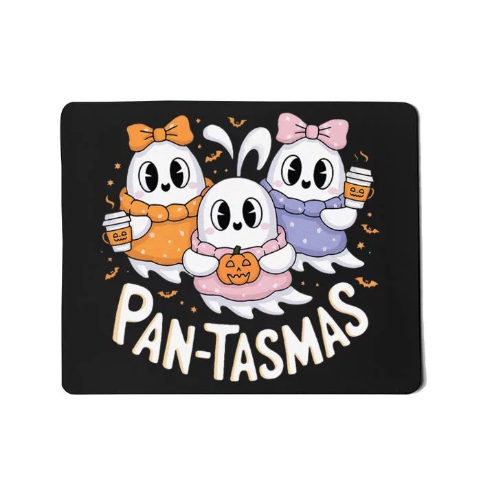 Pantasmas Ghost Spooky Conchas Funny Mexican Pun Mousepad