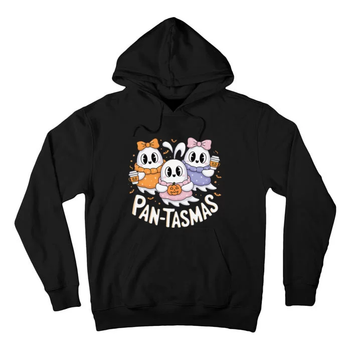 Pantasmas Ghost Spooky Conchas Funny Mexican Pun Tall Hoodie