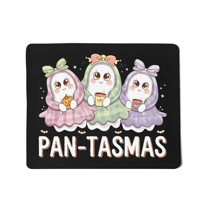 Pantasmas Ghost Spooky Conchas Funny Mexican Pun Mousepad