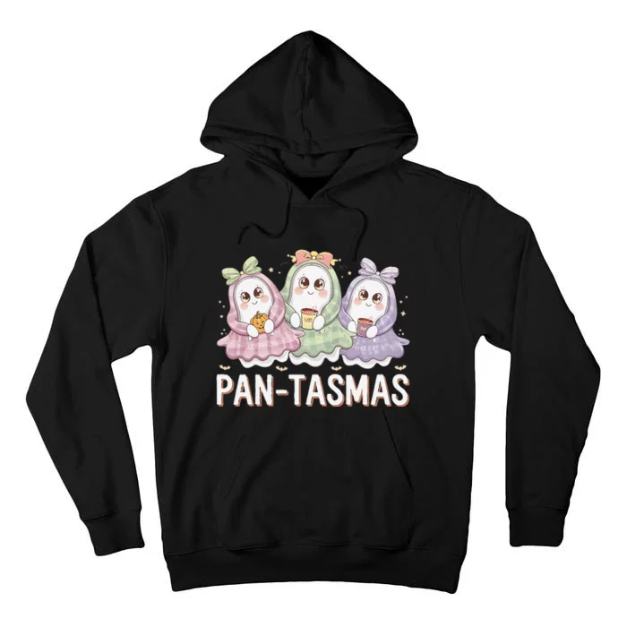 Pantasmas Ghost Spooky Conchas Funny Mexican Pun Tall Hoodie