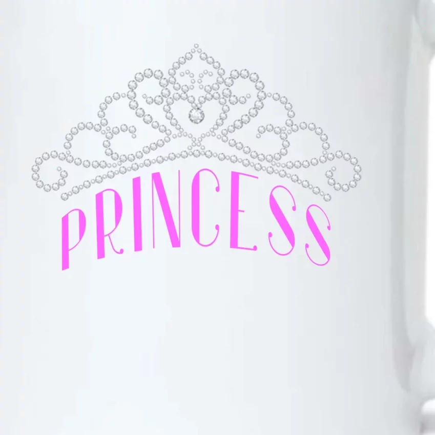 Princess Gift Tiara Crown Jewels Diamond Royalty Monarch Black Color Changing Mug