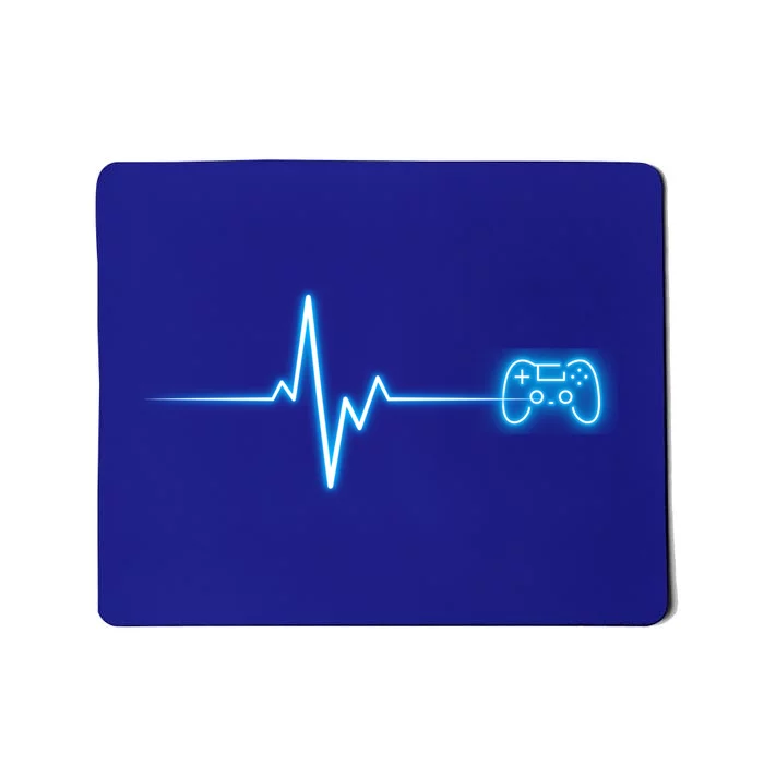 Pop Game Threads Gamer Heartbeat Ps Video Game Controller Cute Gift Mousepad