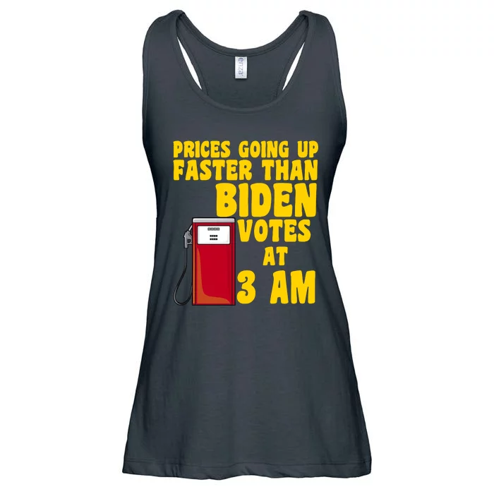 Prices Going Up Faster Than Biden Votes At 3AM Funny Ladies Essential Flowy Tank