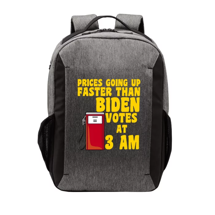 Prices Going Up Faster Than Biden Votes At 3AM Funny Vector Backpack