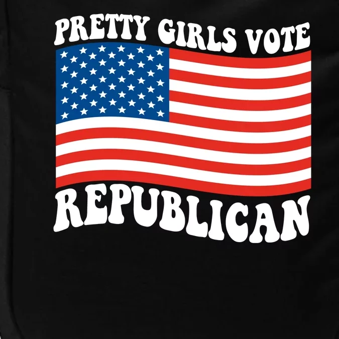 Pretty Girls Vote Republican Usa Flag Impact Tech Backpack