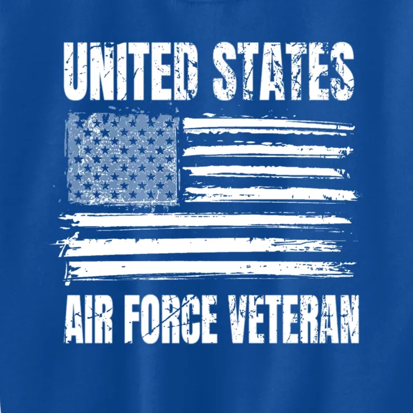 Patriotic Gift Veteran Of The United States Us Air Force Cute Gift Kids Sweatshirt