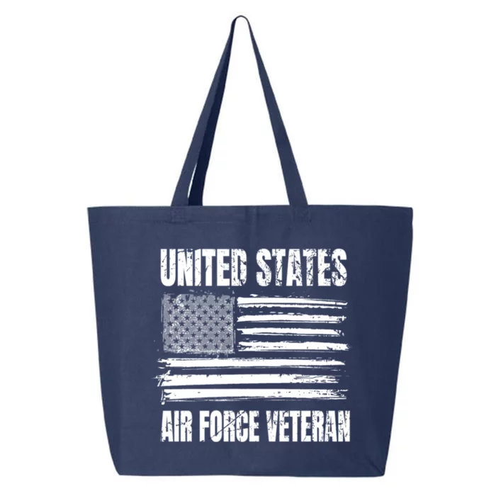 Patriotic Gift Veteran Of The United States Us Air Force Cute Gift 25L Jumbo Tote