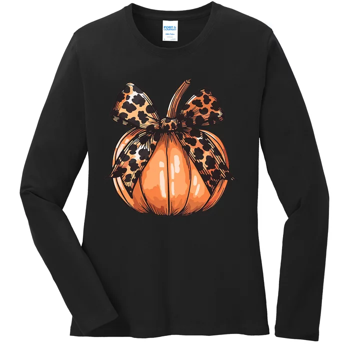 Pumpkin Graphic Vintage Thanksgiving Fall Women Autumn Ladies Long Sleeve Shirt