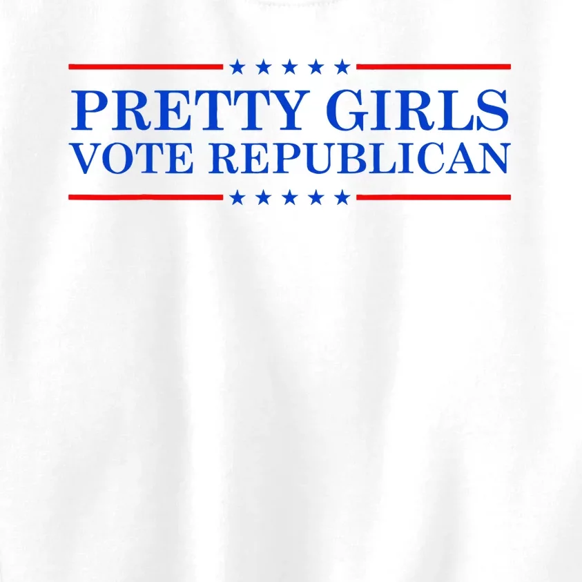 Pretty G.I.R.L.S Vote Republican Kids Sweatshirt