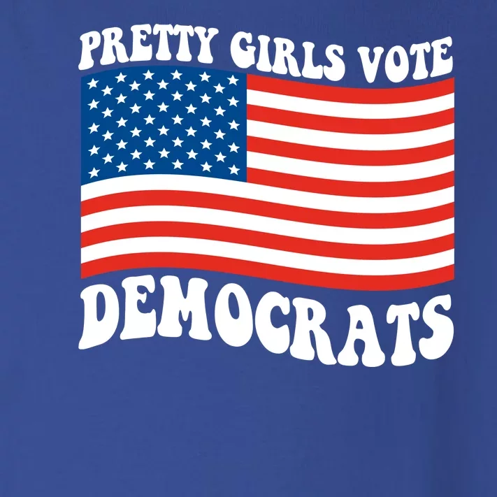 Pretty Girls Vote Democrats Toddler Long Sleeve Shirt