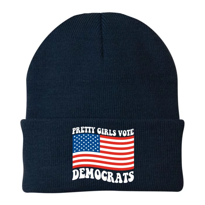 Pretty Girls Vote Democrats Knit Cap Winter Beanie