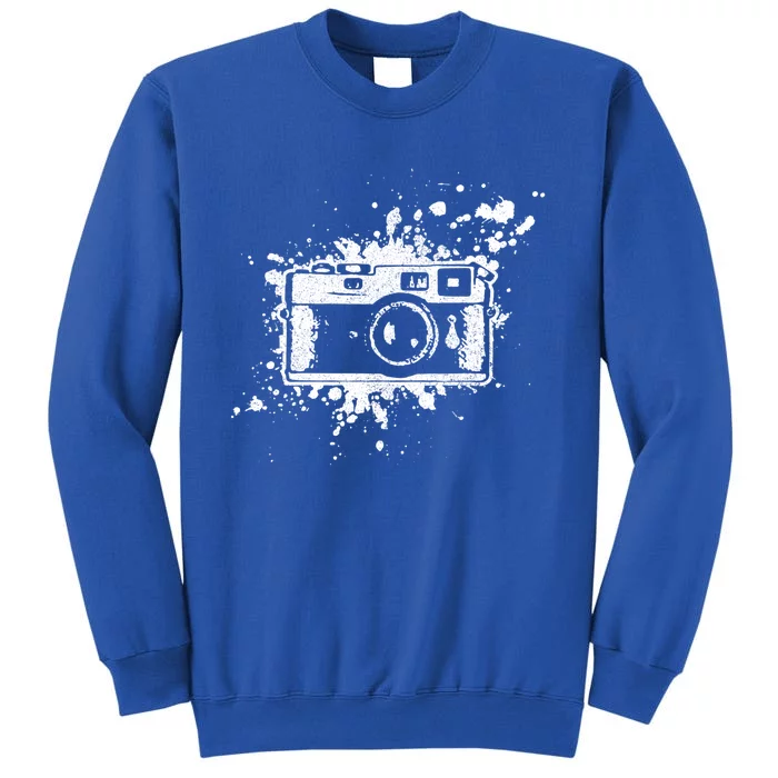 Photographer Gift Vintage Camera Retro Photography Gift Tall Sweatshirt