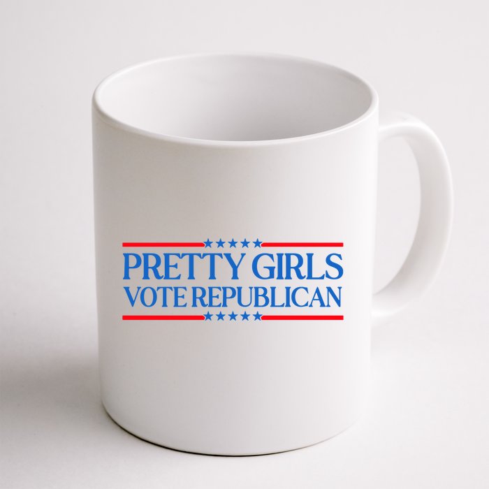 Pretty Girl Vote Republican Funny Saying Coffee Mug