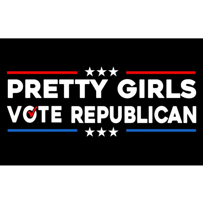 Pretty Girl Vote Republican Bumper Sticker