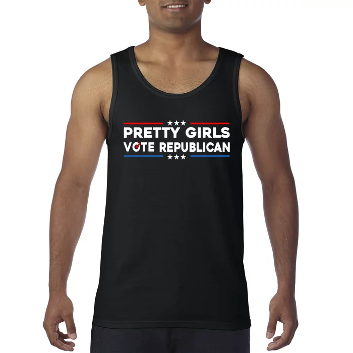 Pretty Girl Vote Republican Tank Top