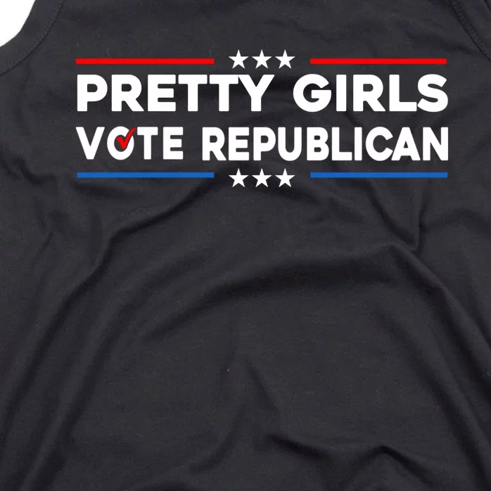 Pretty Girl Vote Republican Tank Top