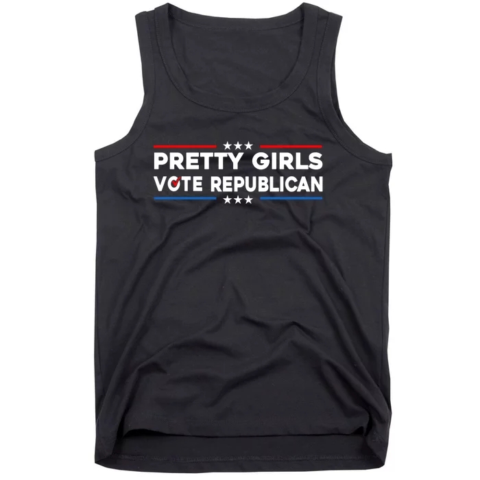 Pretty Girl Vote Republican Tank Top