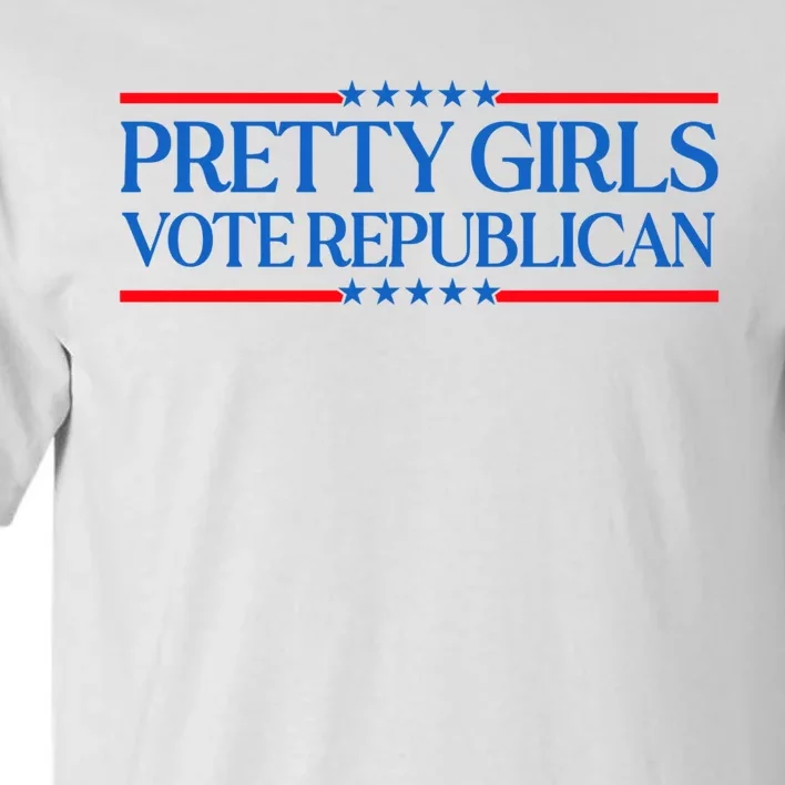 Pretty Girl Vote Republican Tall T-Shirt