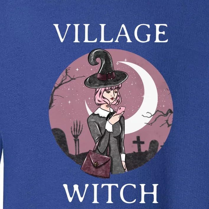 Pastel Goth Village Witch Great Gift Toddler Sweatshirt