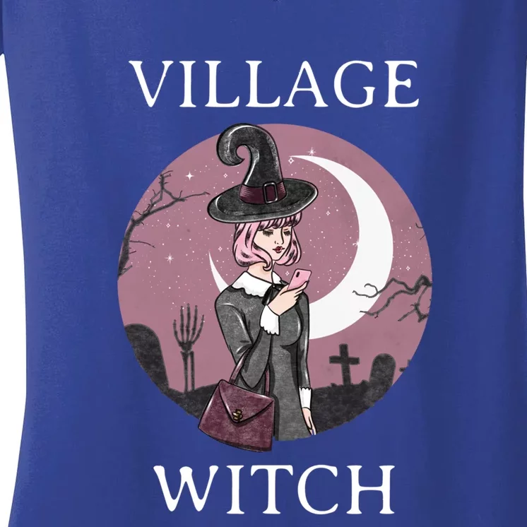 Pastel Goth Village Witch Great Gift Women's V-Neck T-Shirt