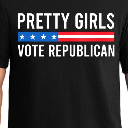 Pretty Girl Vote Republican Pajama Set