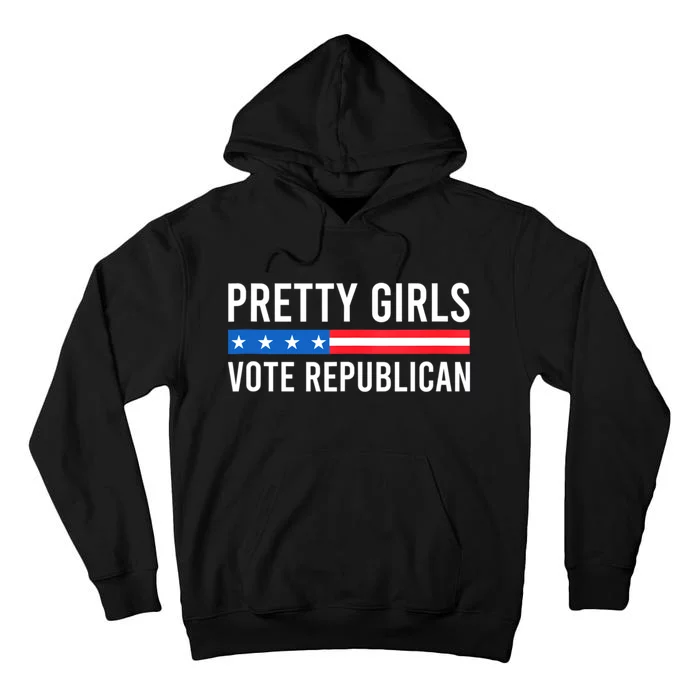 Pretty Girl Vote Republican Tall Hoodie