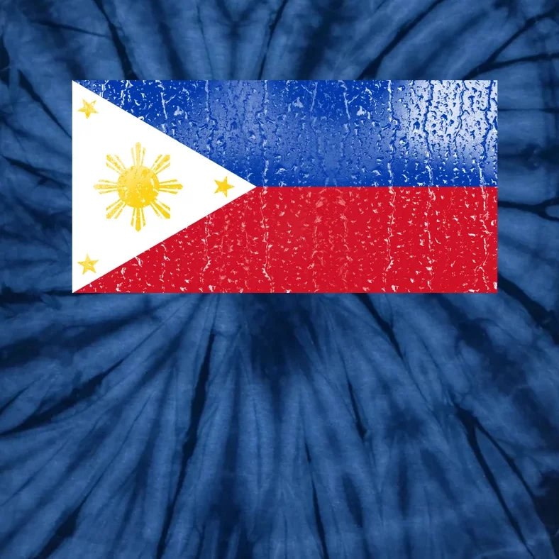 Philippines Glass Water Flag Tie-Dye T-Shirt