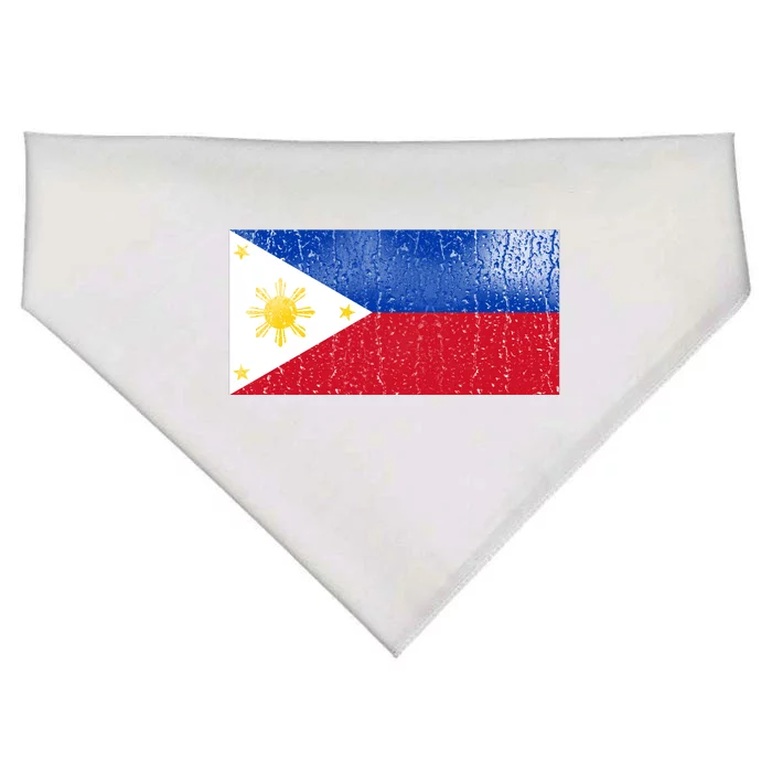 Philippines Glass Water Flag USA-Made Doggie Bandana