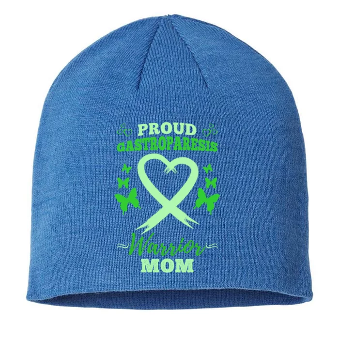 Proud Gastroparesis Warrior Mom Gastroparesis Awareness Gift 8 1/2in Sustainable Knit Beanie