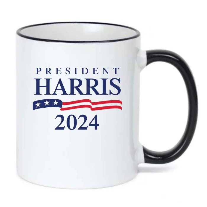 President Harris 2024 Black Color Changing Mug