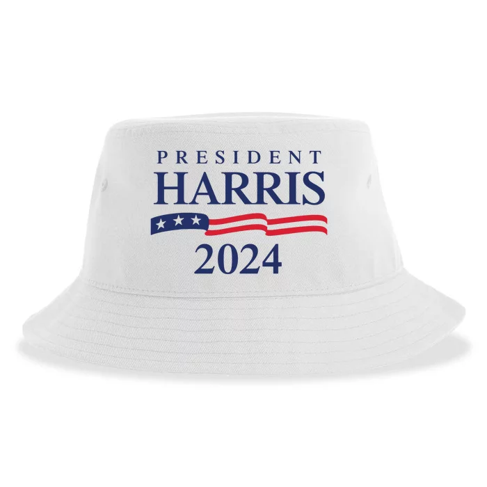 President Harris 2024 Sustainable Bucket Hat