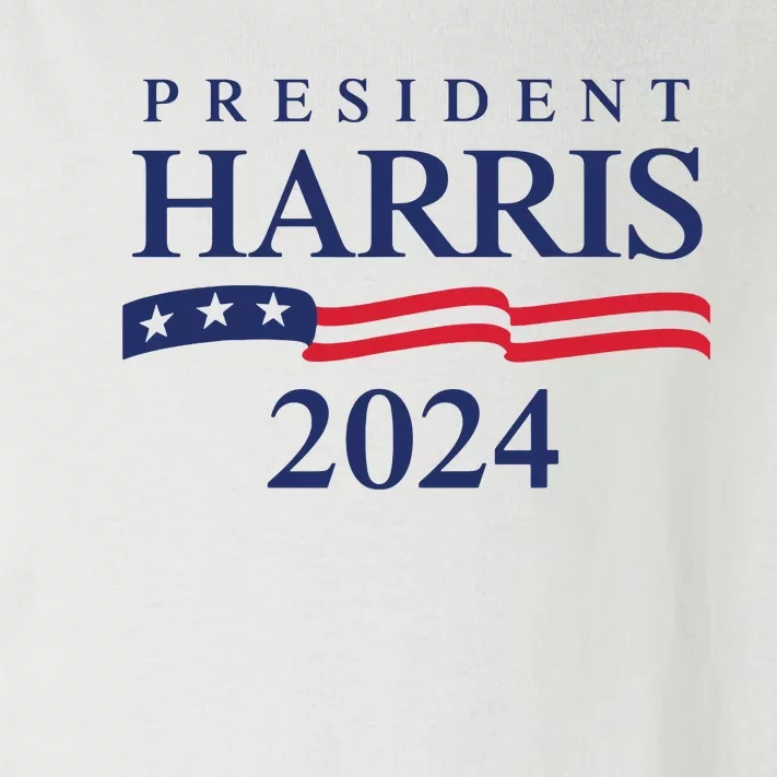 President Harris 2024 Toddler Long Sleeve Shirt