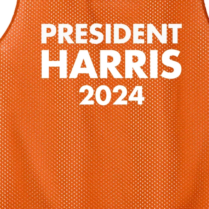 President Harris 2024 Mesh Reversible Basketball Jersey Tank